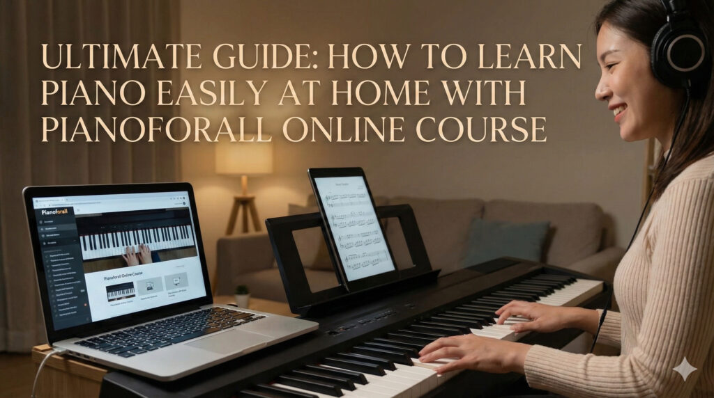 Ultimate Guide: How to Learn Piano Easily at Home with Pianoforall Online Course 1 How to Learn Piano Easily at Home with Pianoforall Online Course Ultimate Guide: How to Learn Piano Easily at Home with Pianoforall Online Course