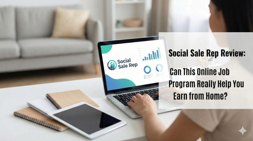 Social Sale Rep Review: Can This Online Job Program Really Help You Earn from Home? (Full Breakdown + Honest Insights) 1 social sale rep honest review remote job training Social Sale Rep Review: Can This Online Job Program Really Help You Earn from Home? (Full Breakdown + Honest Insights)